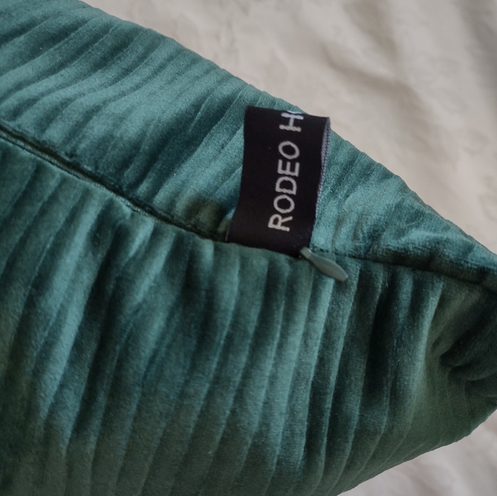 Velvet Textured Rodeo Home Pillow - Picture 2 of 4